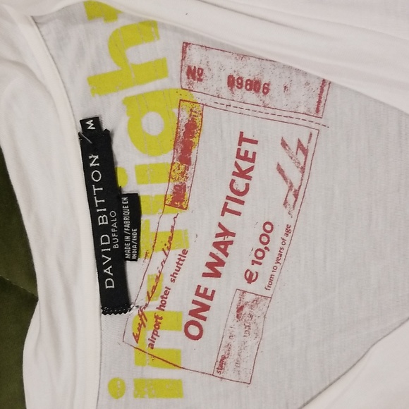 David Bitton t shirt medium size - Picture 3 of 8
